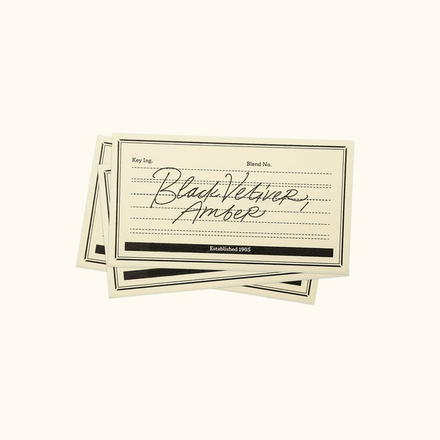 Black Vetiver, Amber
