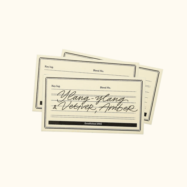 Ylang-Ylang & Vetiver, Amber