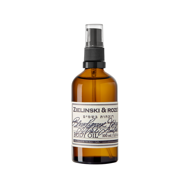 Body oil Black Pepper, Vetiver, Neroli, Amber (100 ml)