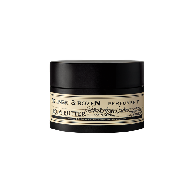 Body butter Black Pepper, Vetiver, Neroli, Amber (200 ml)
