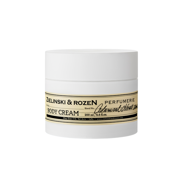 Body cream Cedarwood, Neroli, Amber (200 ml)