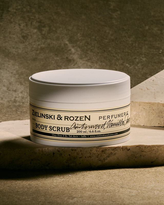 Body scrub Amberwood, Vanilla, Davana (200 ml)