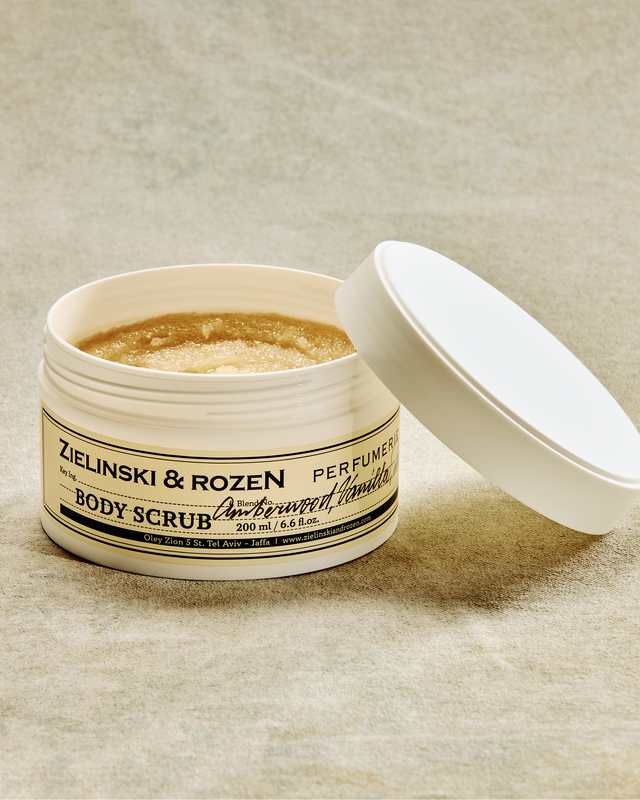 Body scrub Amberwood, Vanilla, Davana (200 ml)