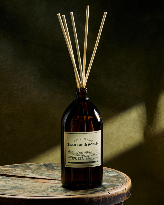 Diffuser Pink Pepper, Elemi, Cinnamon, Leather