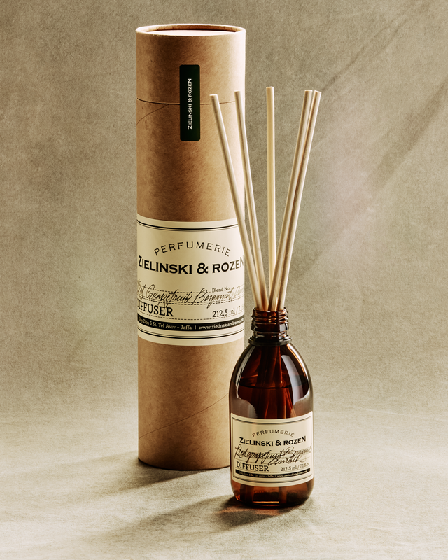 ناشر رائحة الجريب فروت الأحمر، البرغموت، العنبر