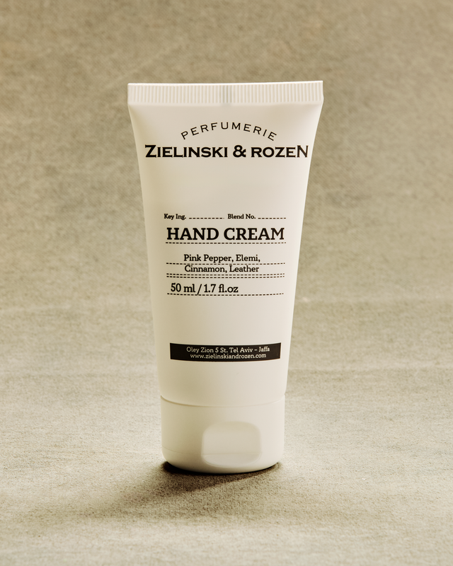 Hand cream Pink Pepper, Elemi, Cinnamon, Leather (50 ml)