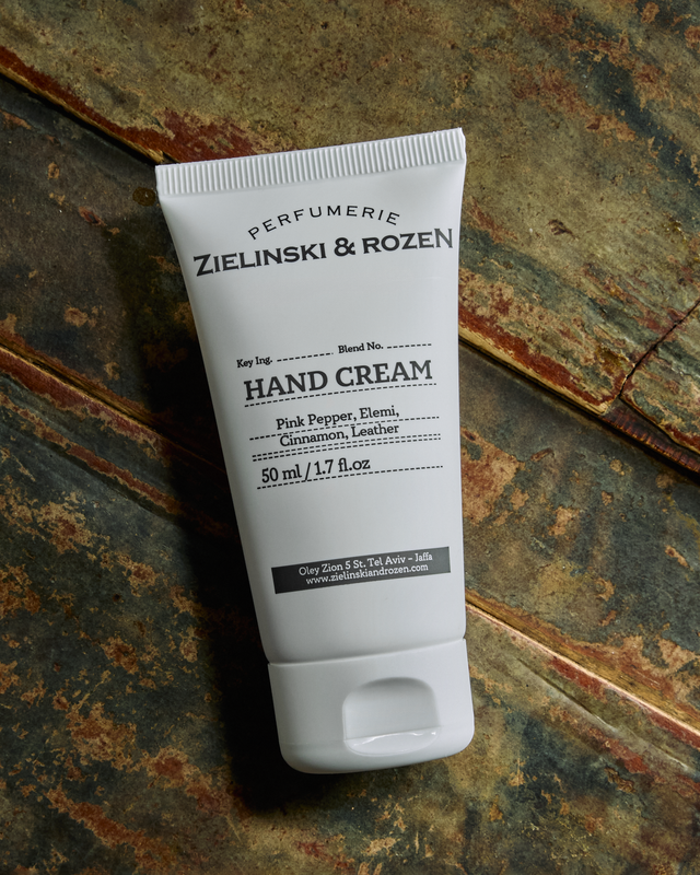 Hand cream Pink Pepper, Elemi, Cinnamon, Leather (50 ml)