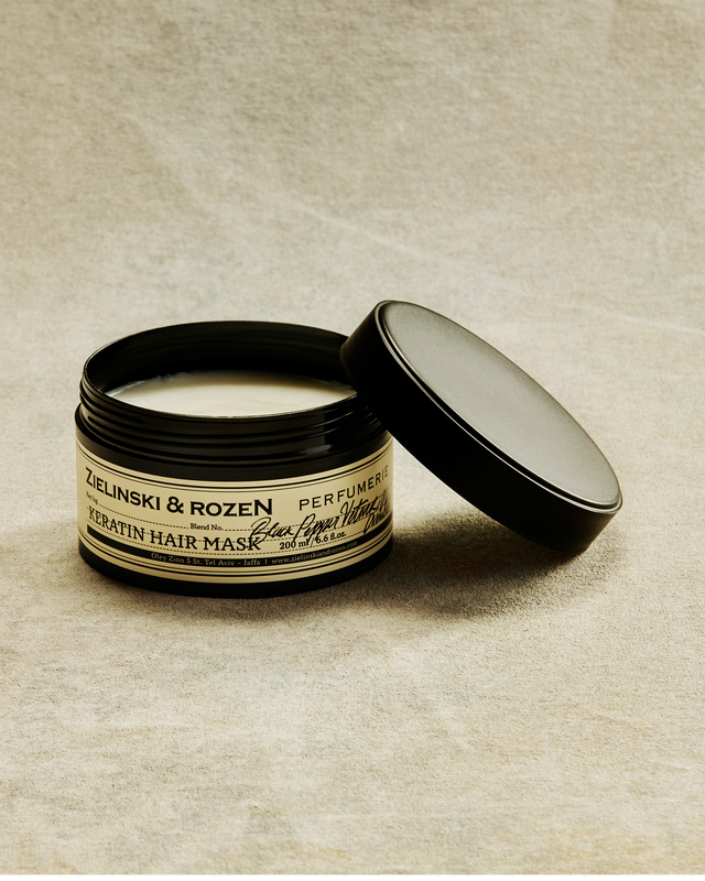 Keratin mask Black Pepper, Vetiver, Neroli, Amber (200 ml)