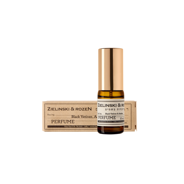 عطر نجيل الهند الأسود والعنبر