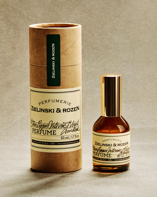 Perfume Black Pepper, Vetiver, Neroli, Amber