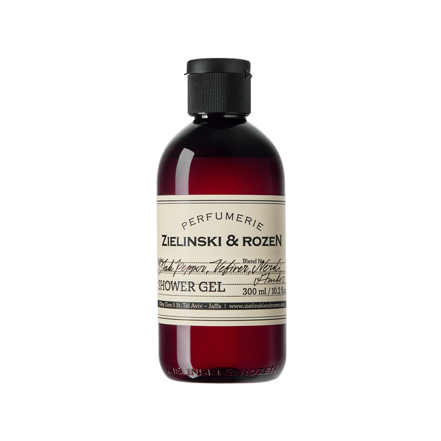 Shower gel Black Pepper, Vetiver, Neroli, Amber (300 ml)