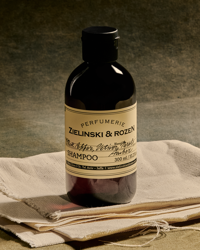 Shampoo Black pepper, Vetiver, Neroli, Amber (300 ml)