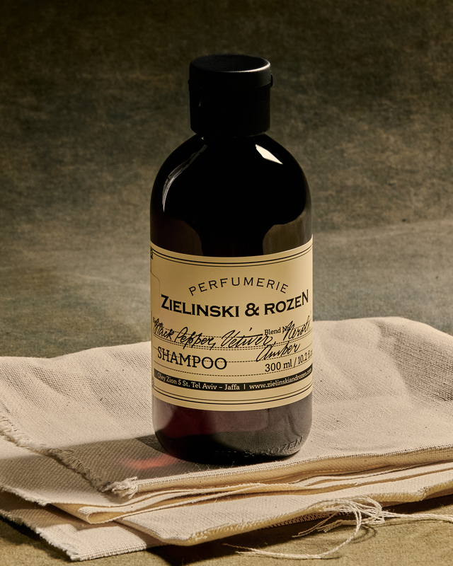 Shampoo for daily use Black Pepper, Vetiver, Neroli, Amber (300 ml)