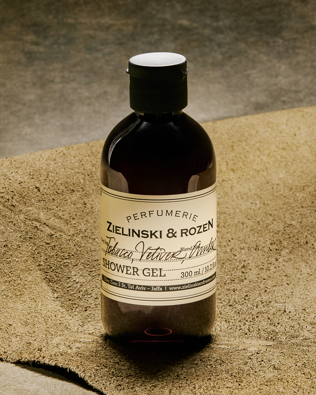 Shower gel Tobacco, Vetiver, Amber (300 ml)