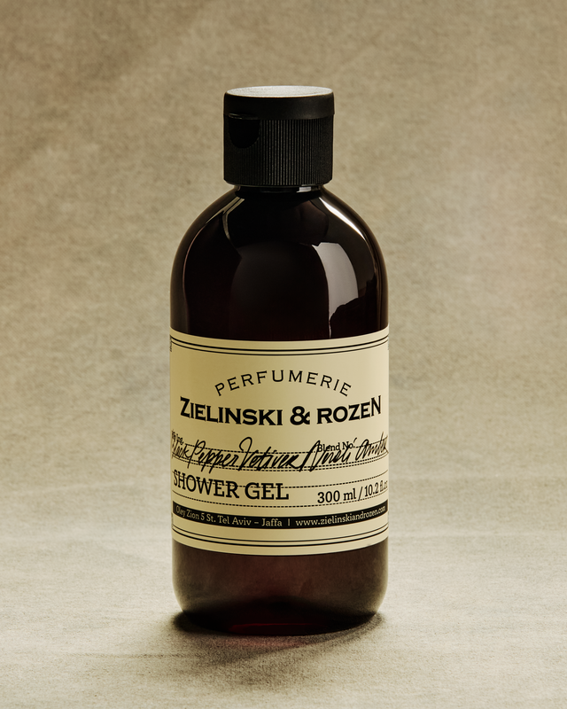 Shower gel Black Pepper, Vetiver, Neroli, Amber (300 ml)