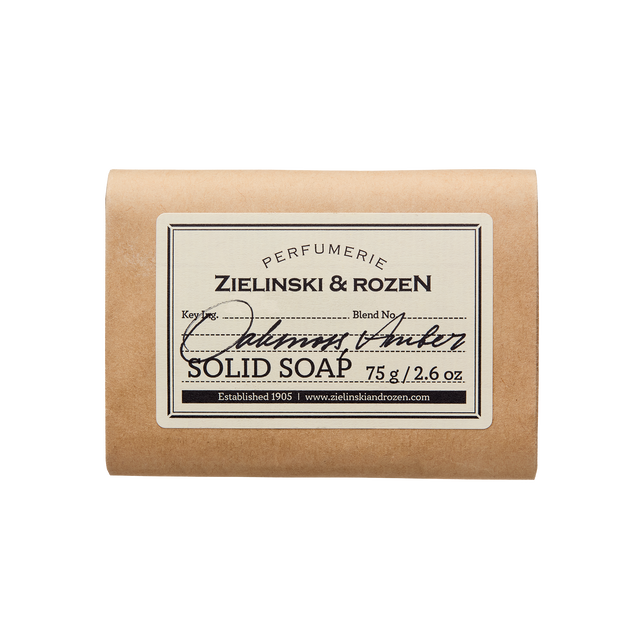 Solid soap Oakmoss & Amber (75 g)