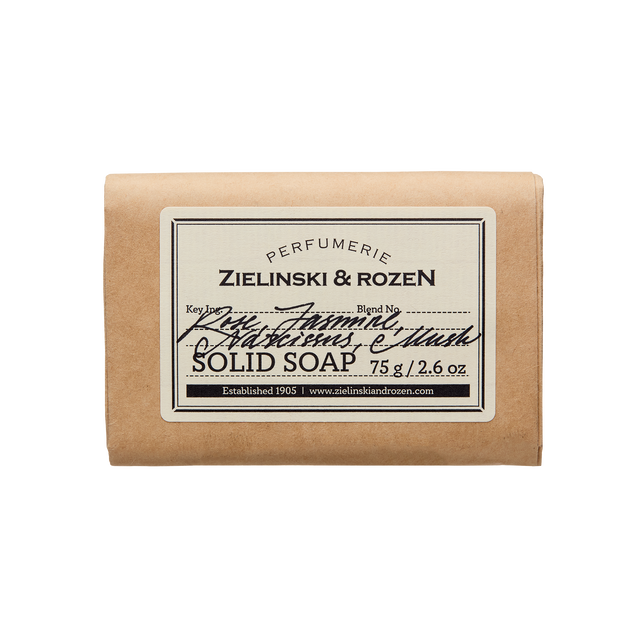 Solid soap Rose, Jasmine, Narcissus, Musk (75 g)