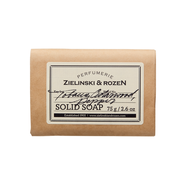 Solid soap Tobacco, Cedarwood, Pepper (75 g)