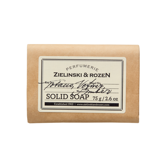 Solid soap Tobacco, Vetiver, Amber (75 g)