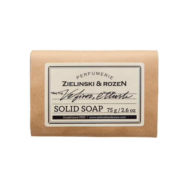 Solid soap Vetiver, Musk (75 g)
