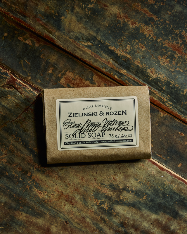 Solid soap Black Pepper, Vetiver, Neroli, Amber (75 g)