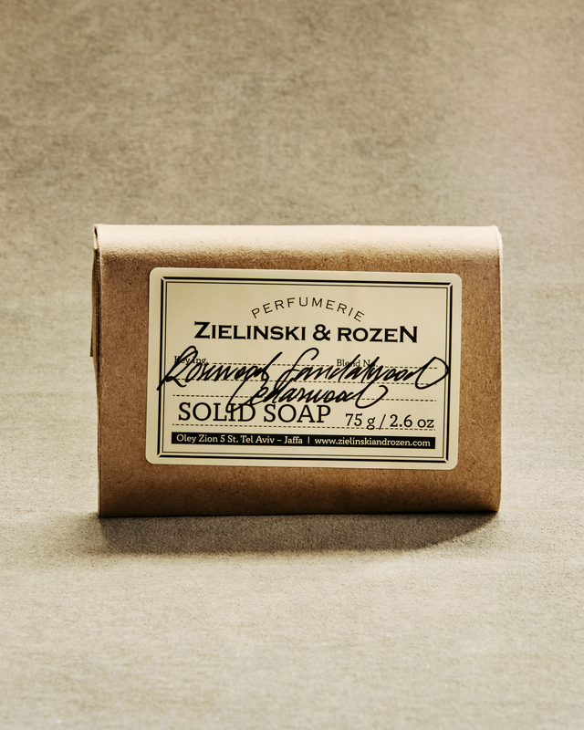 Solid soap Rosewood, Sandalwood, Cedarwood (75 g)