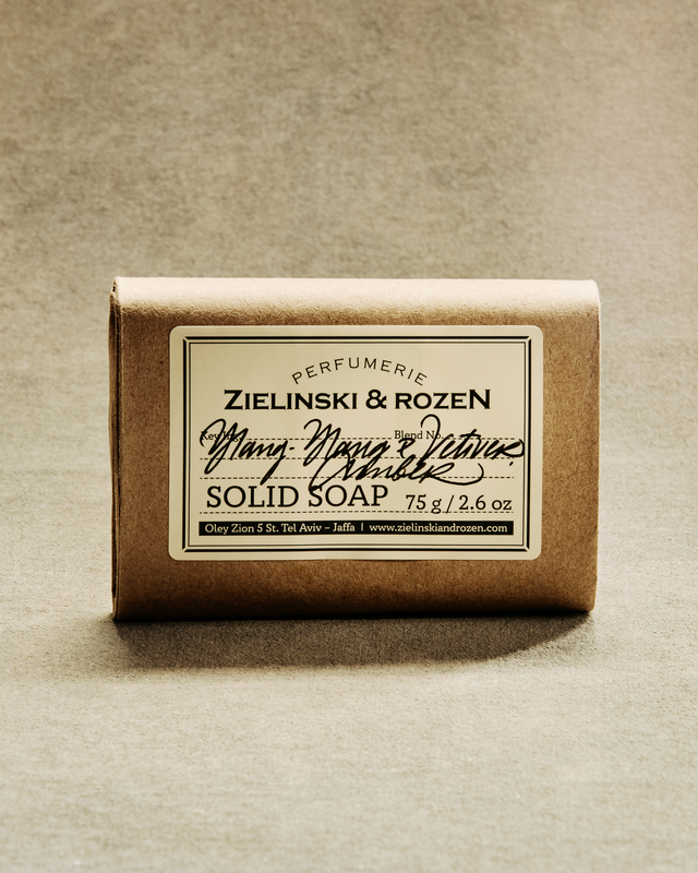Solid soap Ylang-Ylang & Vetiver, Amber (75 g)