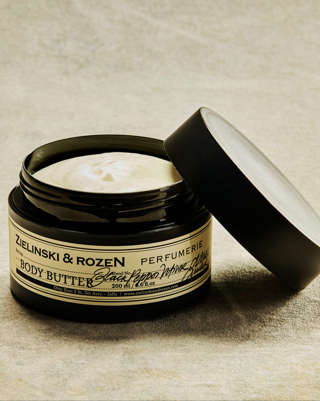 Body butter Black Pepper, Vetiver, Neroli, Amber (200 ml)