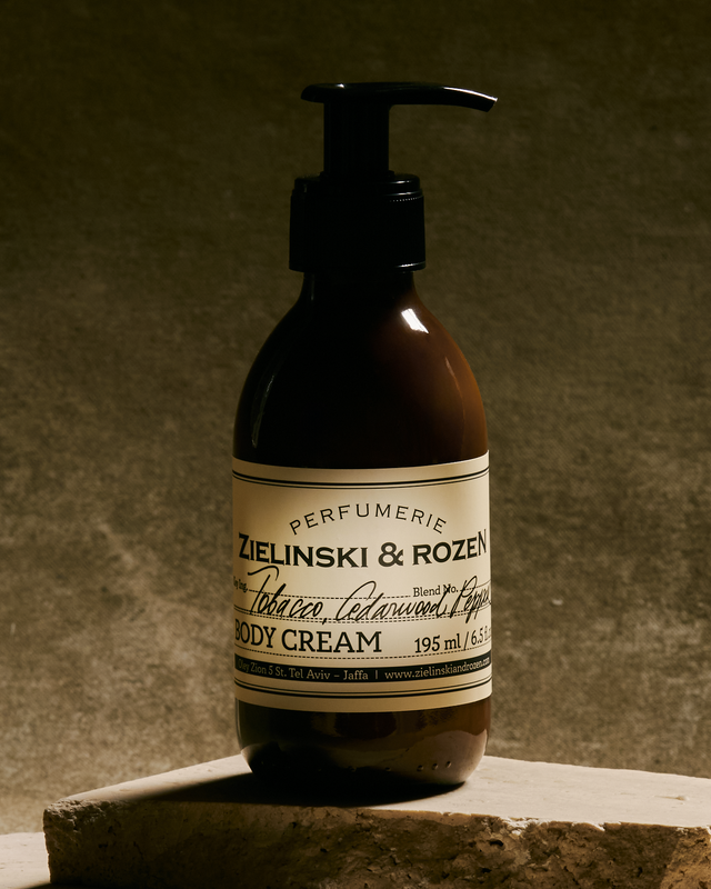 Body cream Tobacco, Cedarwood, Pepper (195 ml)