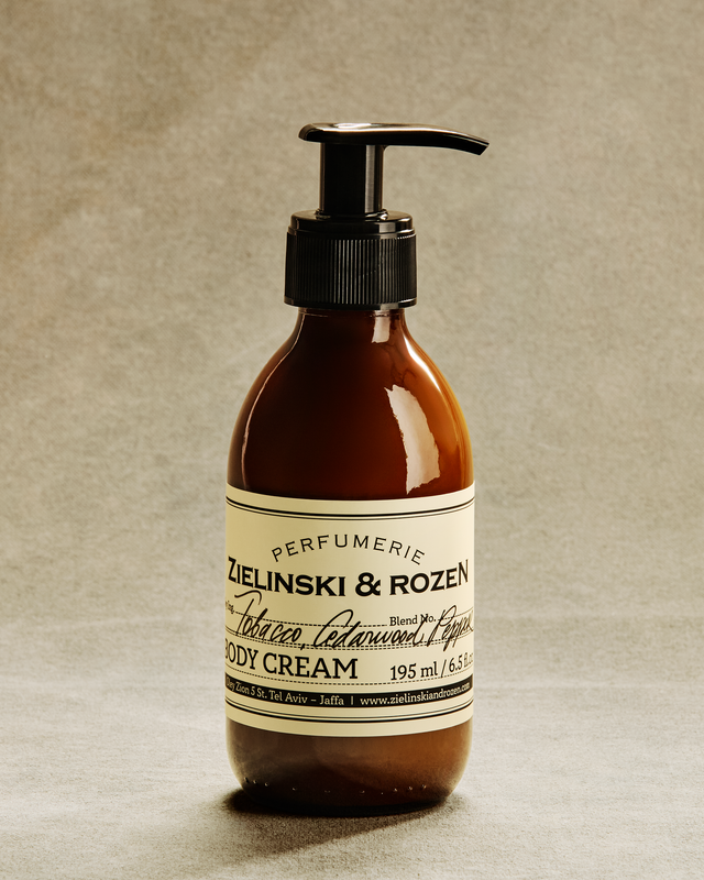 Body cream Tobacco, Cedarwood, Pepper (195 ml)
