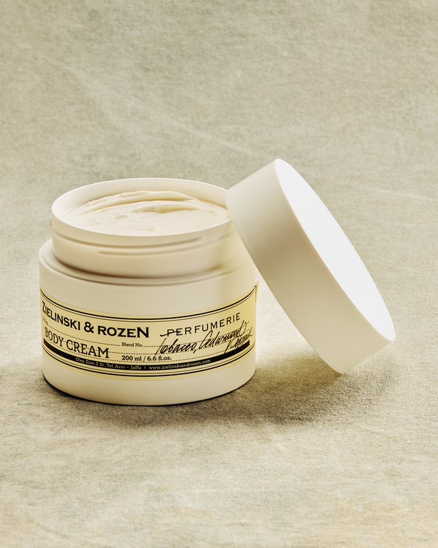Body cream Tobacco, Cedarwood, Pepper (200 ml)