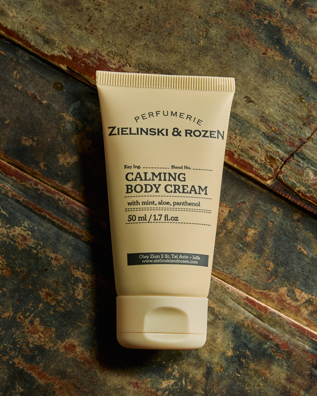 Calming body cream with mint, aloe, panthenol (50 ml)