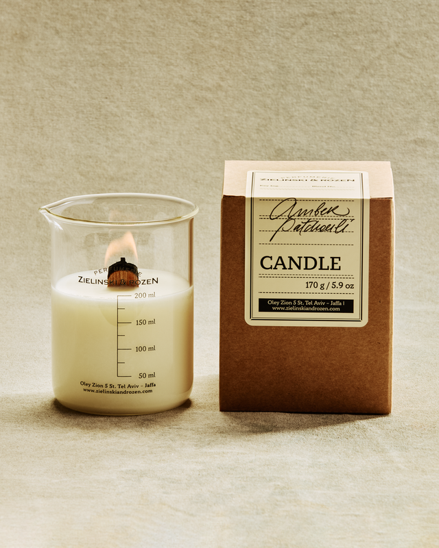 Candle MOSS / Amber, Patchouli (170 g)