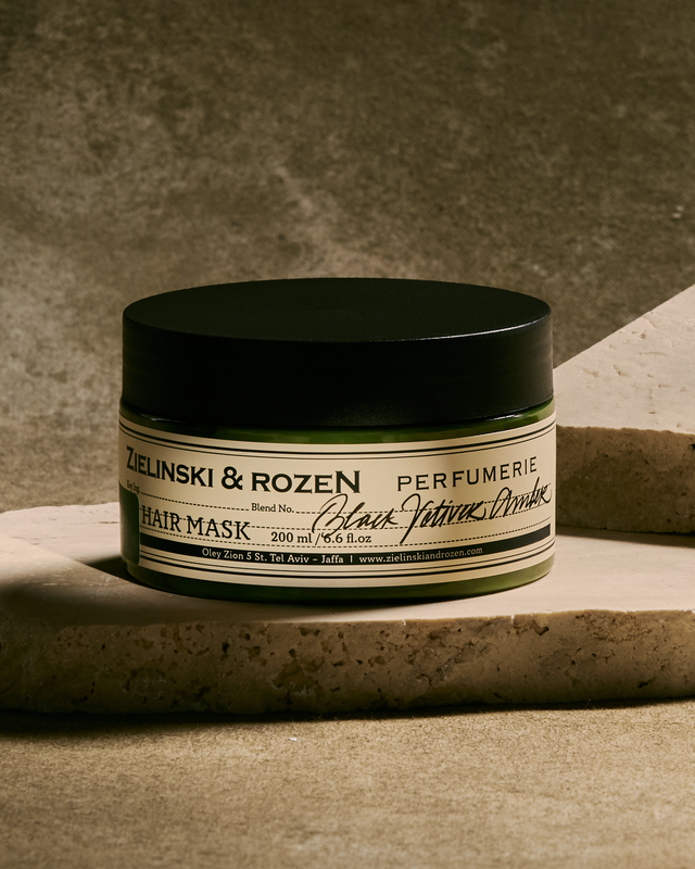 قناع الكيراتين بالفلفل الأسود، نجيل الهند، النيرولي، العنبر (200 مل)