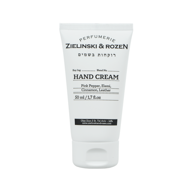 Hand cream Pink Pepper, Elemi, Cinnamon, Leather (50 ml)