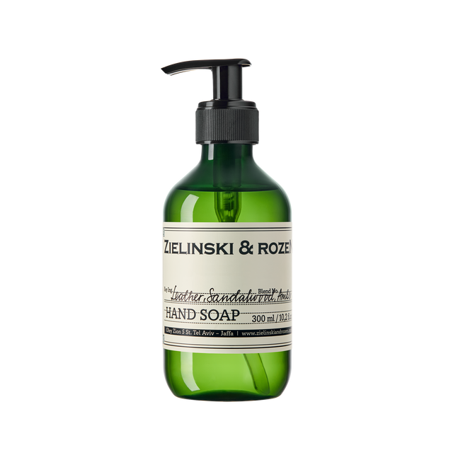 Liquid soap Leather, Sandalwood, Amber (300 ml)