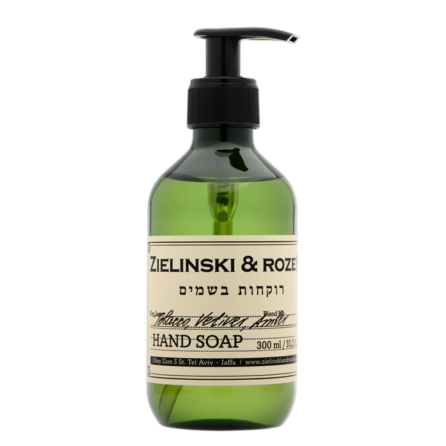 Liquid soap Tobacco, Vetiver, Amber (300 ml)