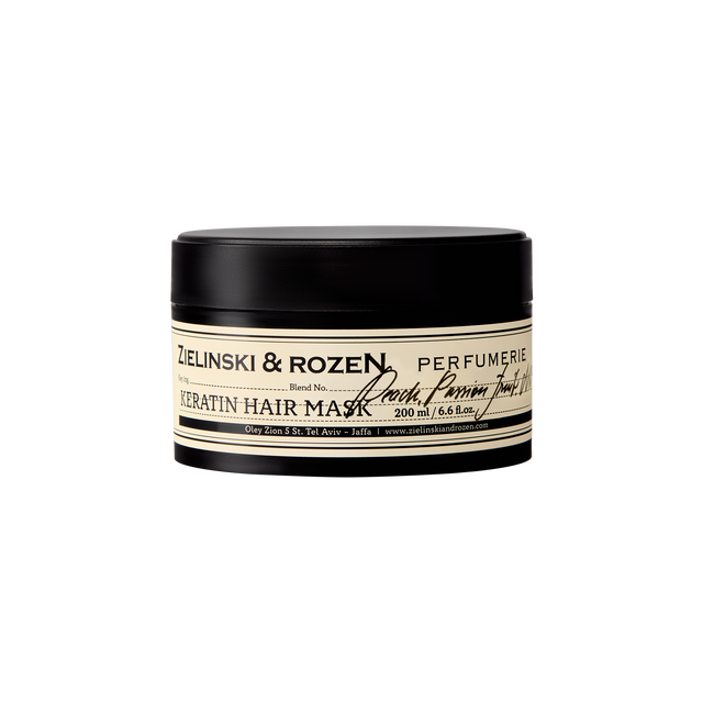 قناع الكيراتين بالفلفل الأسود، نجيل الهند، النيرولي، العنبر (200 مل)