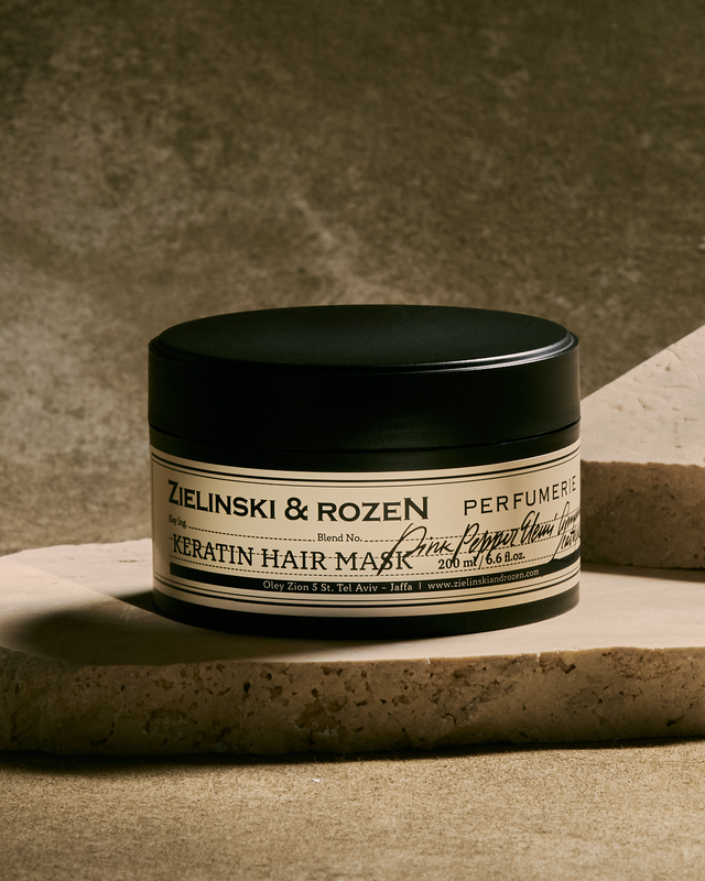 قناع الكيراتين بالفلفل الوردي، الإيليمي، القرفة، الجلد (200 مل)