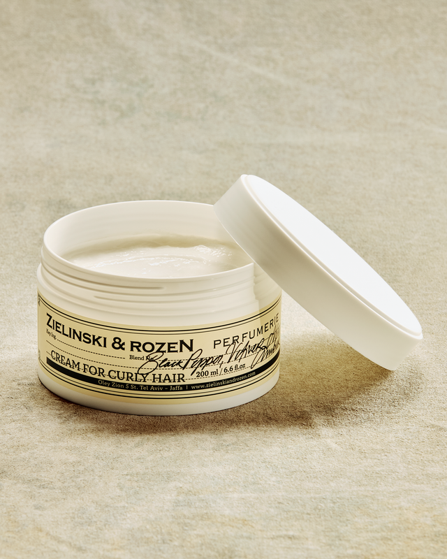 Moisturizing cream for Curly hair Black Pepper, Vetiver, Neroli, Amber (200 ml)