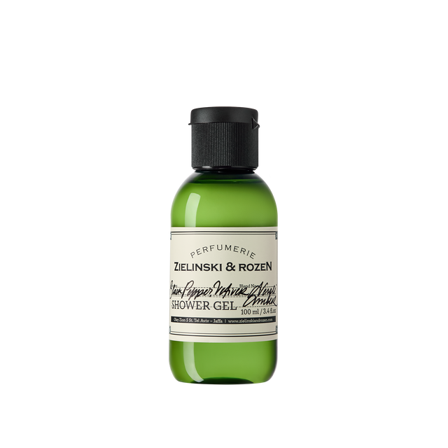 Shower gel Black Pepper, Vetiver, Neroli, Amber (100 ml)