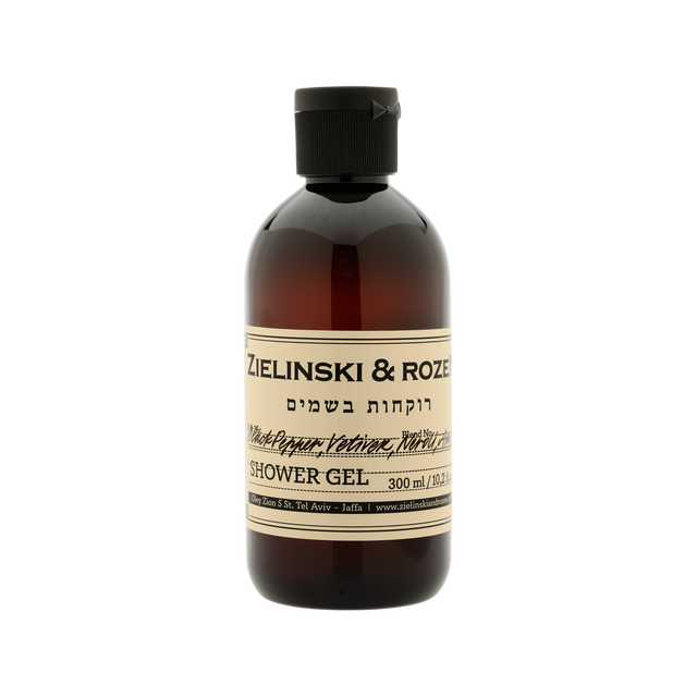 Shower gel Black Pepper, Vetiver, Neroli, Amber (300 ml)