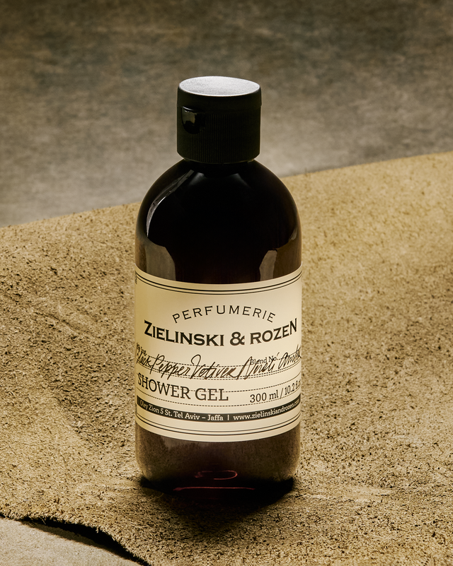 Shower gel Black Pepper, Vetiver, Neroli, Amber (300 ml)