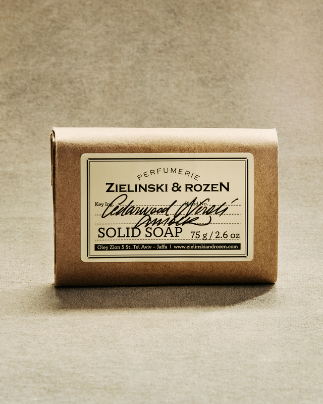 Solid soap Cedarwood, Neroli, Amber (75 g)