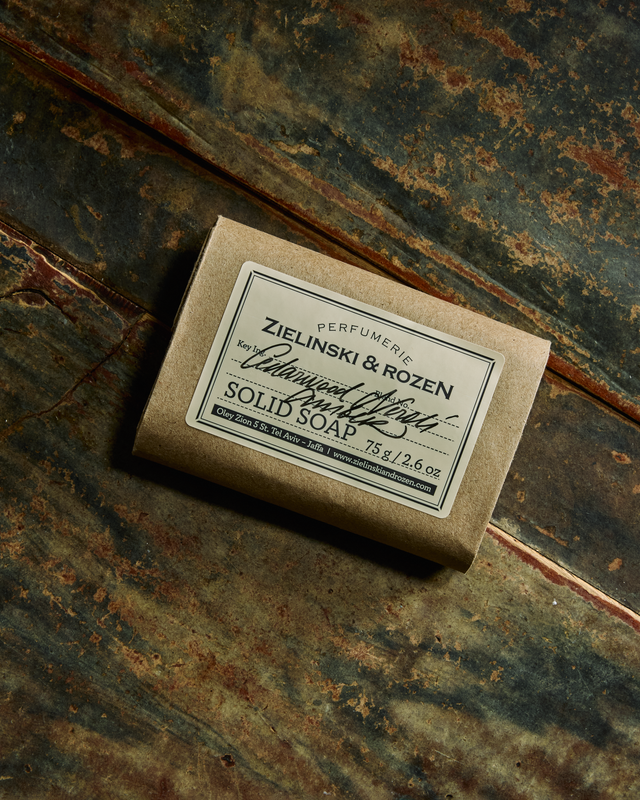 Solid soap Cedarwood, Neroli, Amber (75 g)