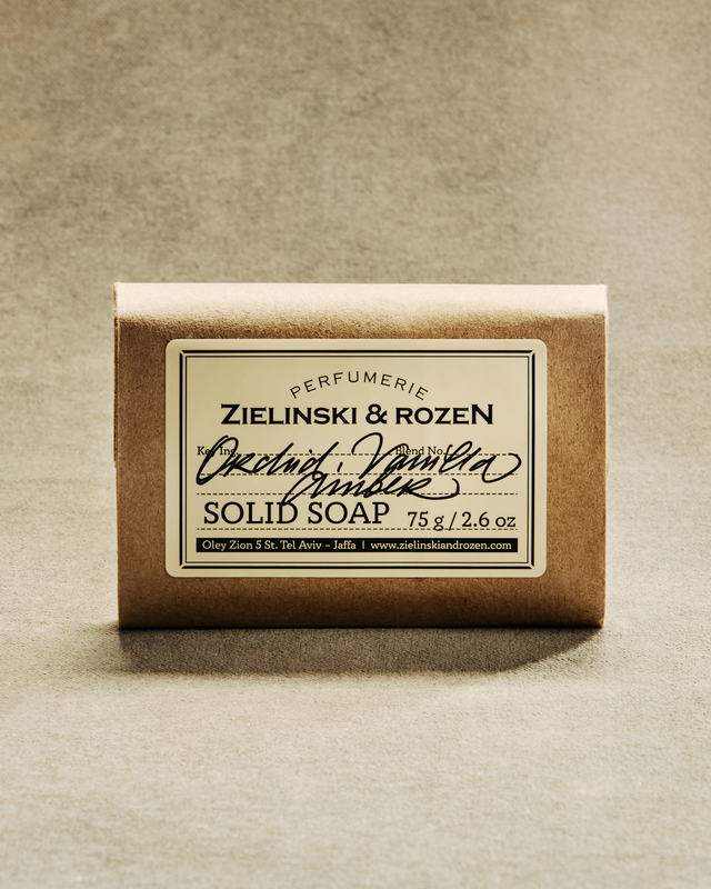 Solid soap Orchid, Vanilla, Amber (75 g)