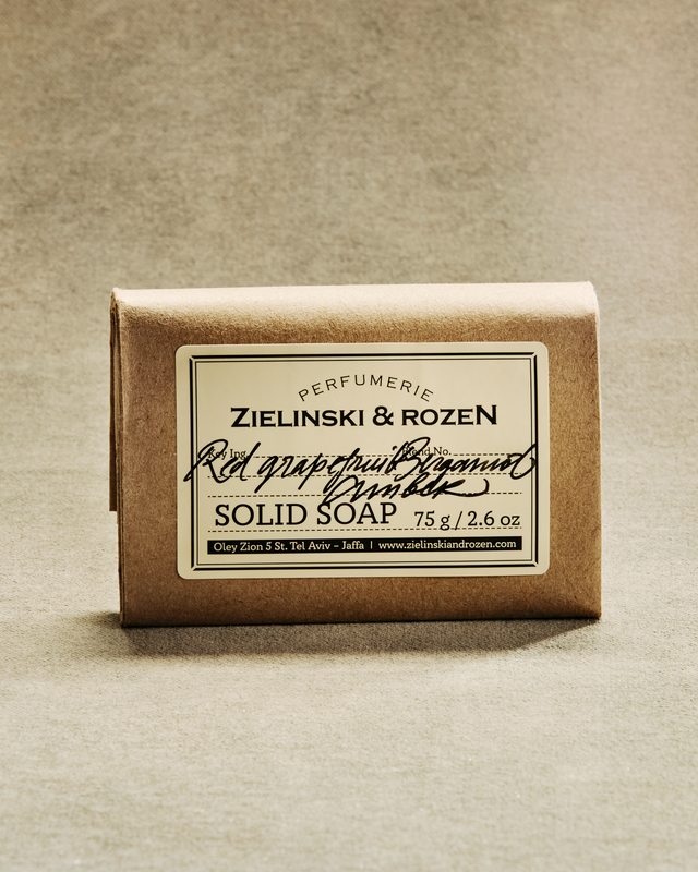 Solid soap Red grapefruit, Bergamot, Amber (75 g)
