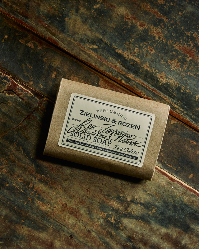 Solid soap Rose, Jasmine, Narcissus, Musk (75 g)