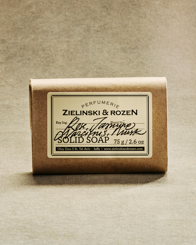 Solid soap Rose, Jasmine, Narcissus, Musk (75 g)