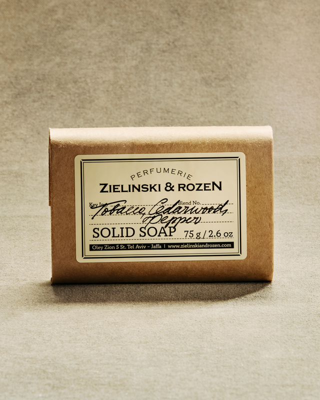 Solid soap Tobacco, Cedarwood, Pepper (75 g)